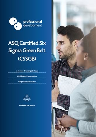 
		
		ASQ Certified Six Sigma Green Belt Training
	
	 Course Borchure