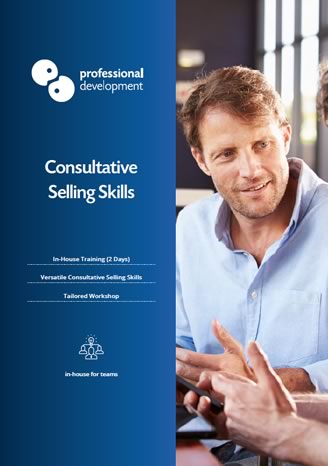 
		
		Consultative Selling Skills Course
	
	 Course Borchure