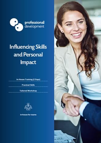 
		
		Influencing Skills and Personal Impact Course
	
	 Course Borchure