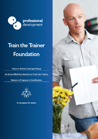 
		
		Train the Trainer Foundation Course (Uncertified)
	
	 Brochure