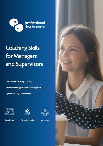 Coaching Skills for Managers & Supervisors | 3 Days